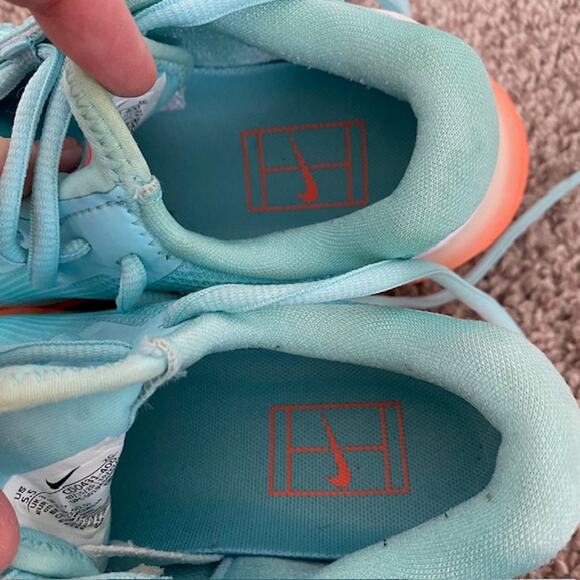 Nike Air Zoom Vapor Cage 4 Copa Bright Mango Sneaker Shoes CD0431400 Women 5.5 - Picture 8 of 15